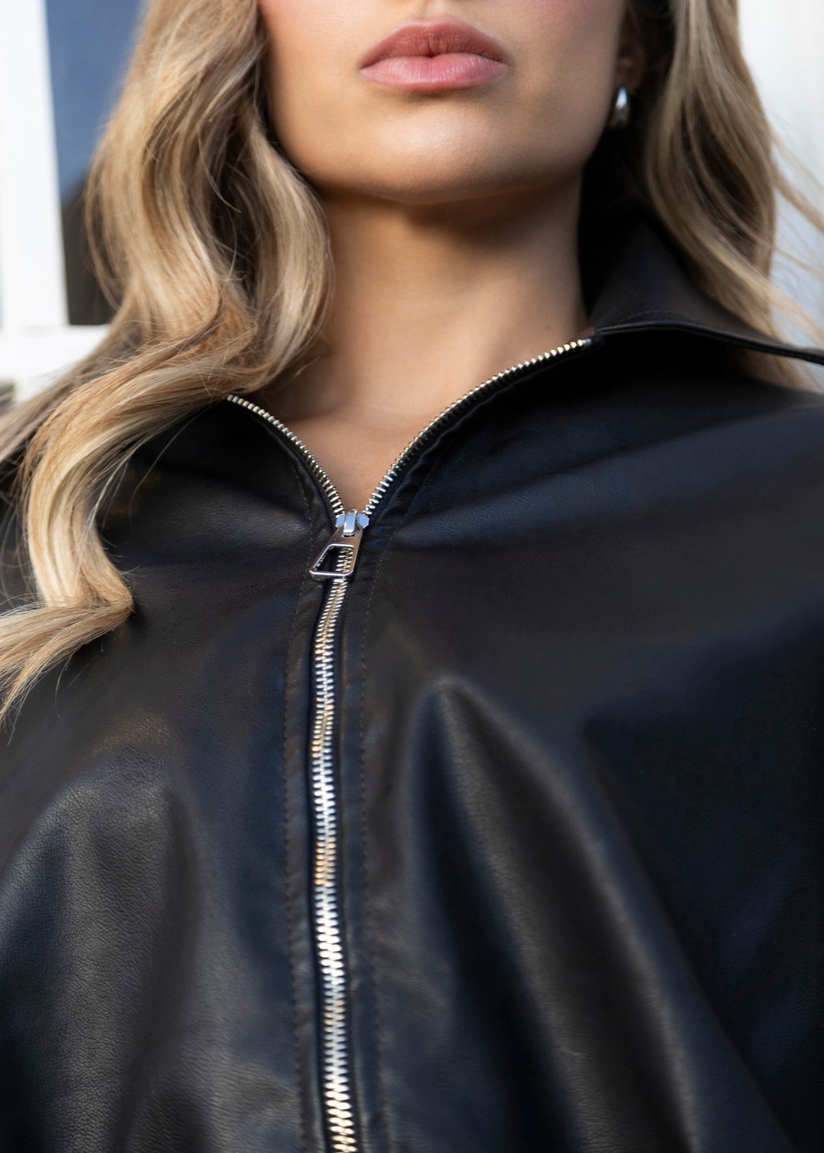 chaqueta englobada mocca