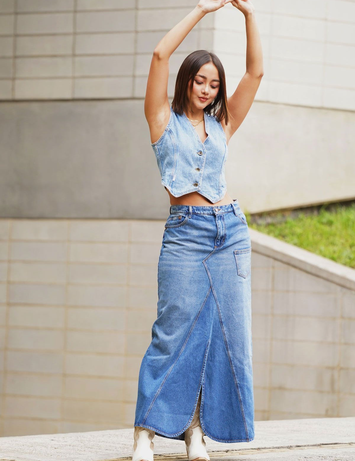 Ropa Faldas De Mezclilla Mercado Libre Short Falda Mezclilla Mujer